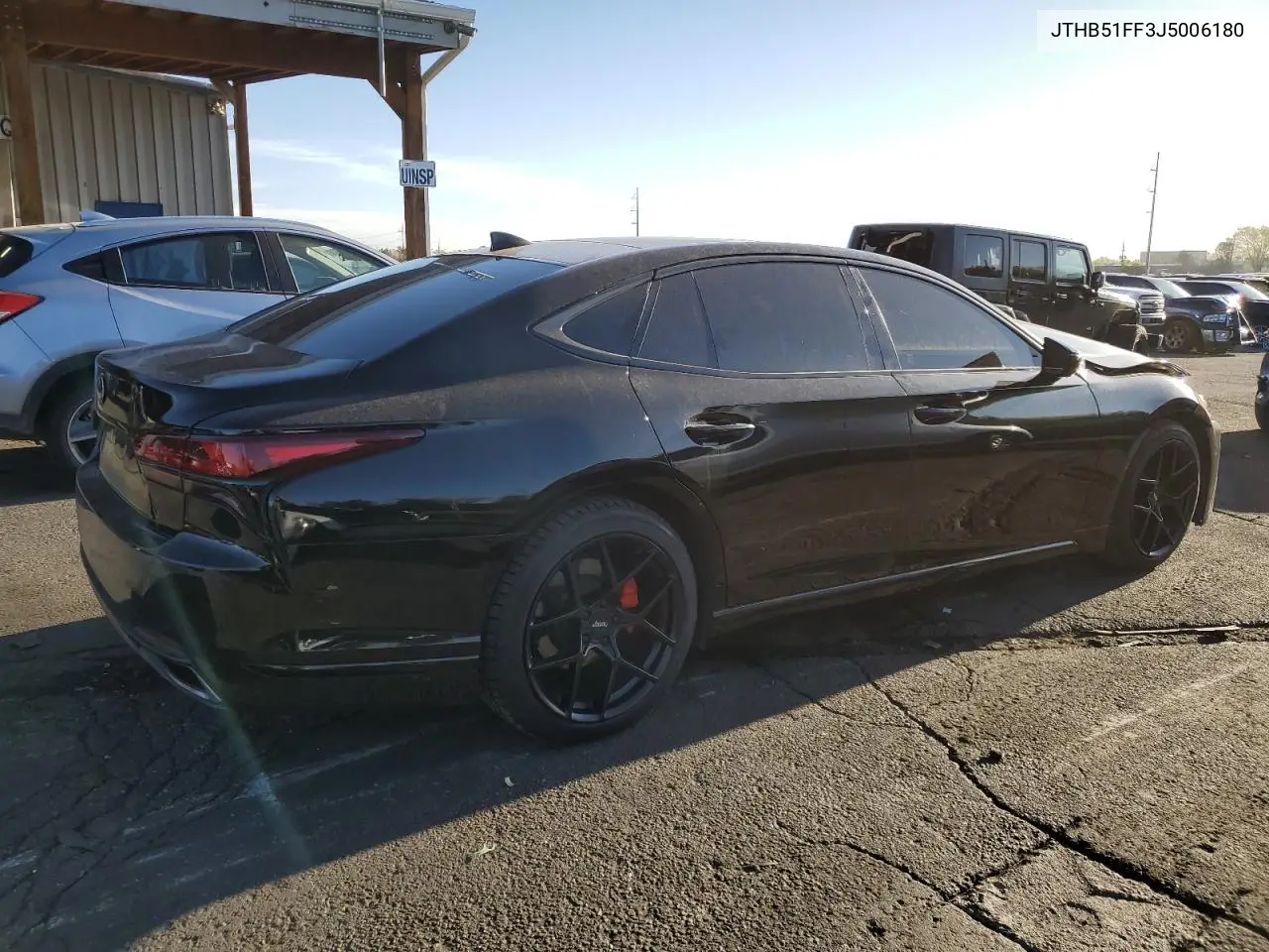 2018 Lexus Ls 500 Base VIN: JTHB51FF3J5006180 Lot: 53202765
