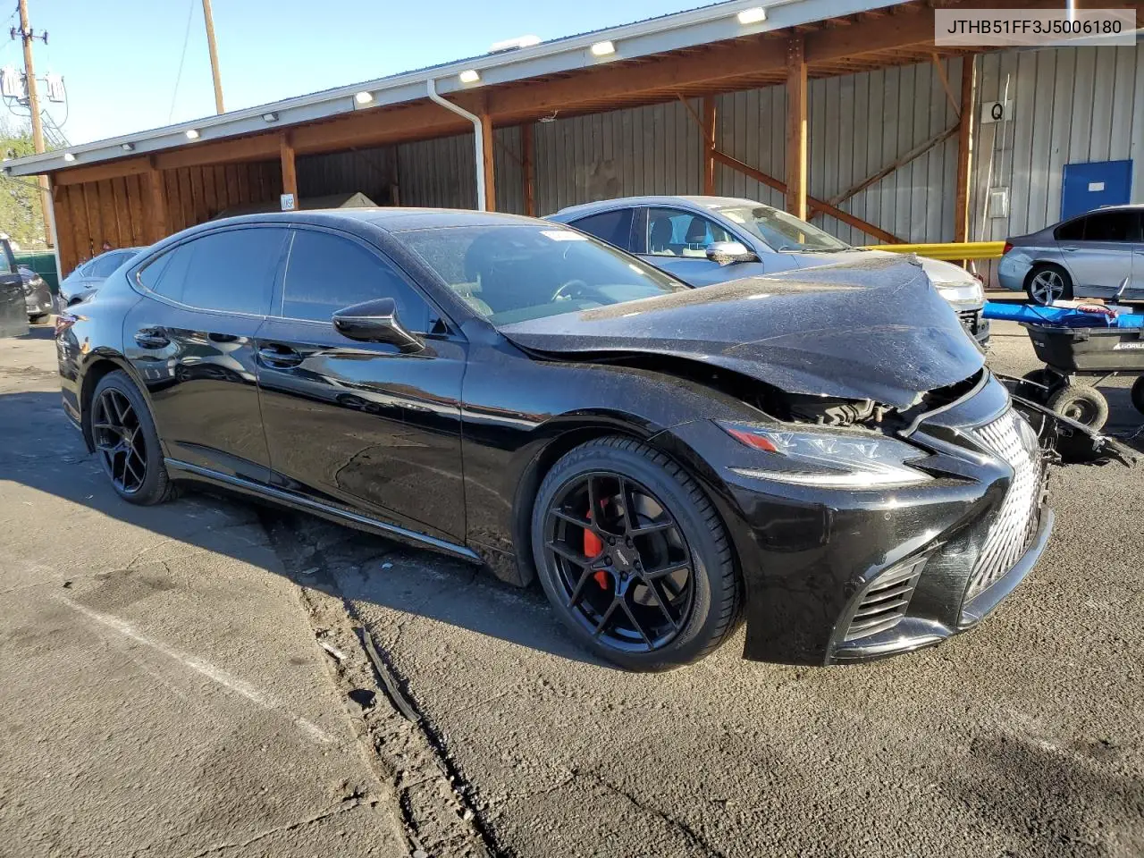 2018 Lexus Ls 500 Base VIN: JTHB51FF3J5006180 Lot: 53202765