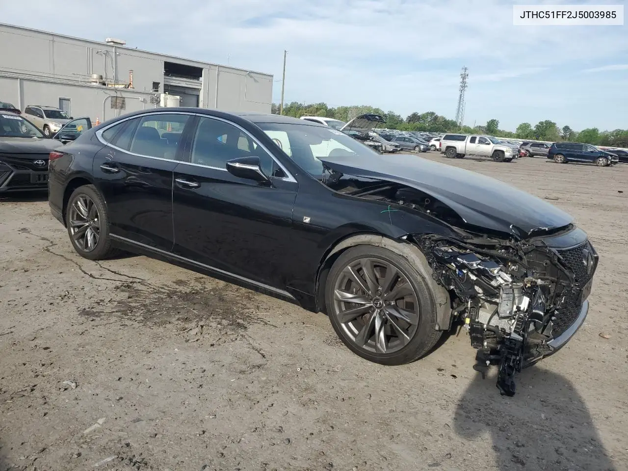 2018 Lexus Ls 500 Base VIN: JTHC51FF2J5003985 Lot: 54126835