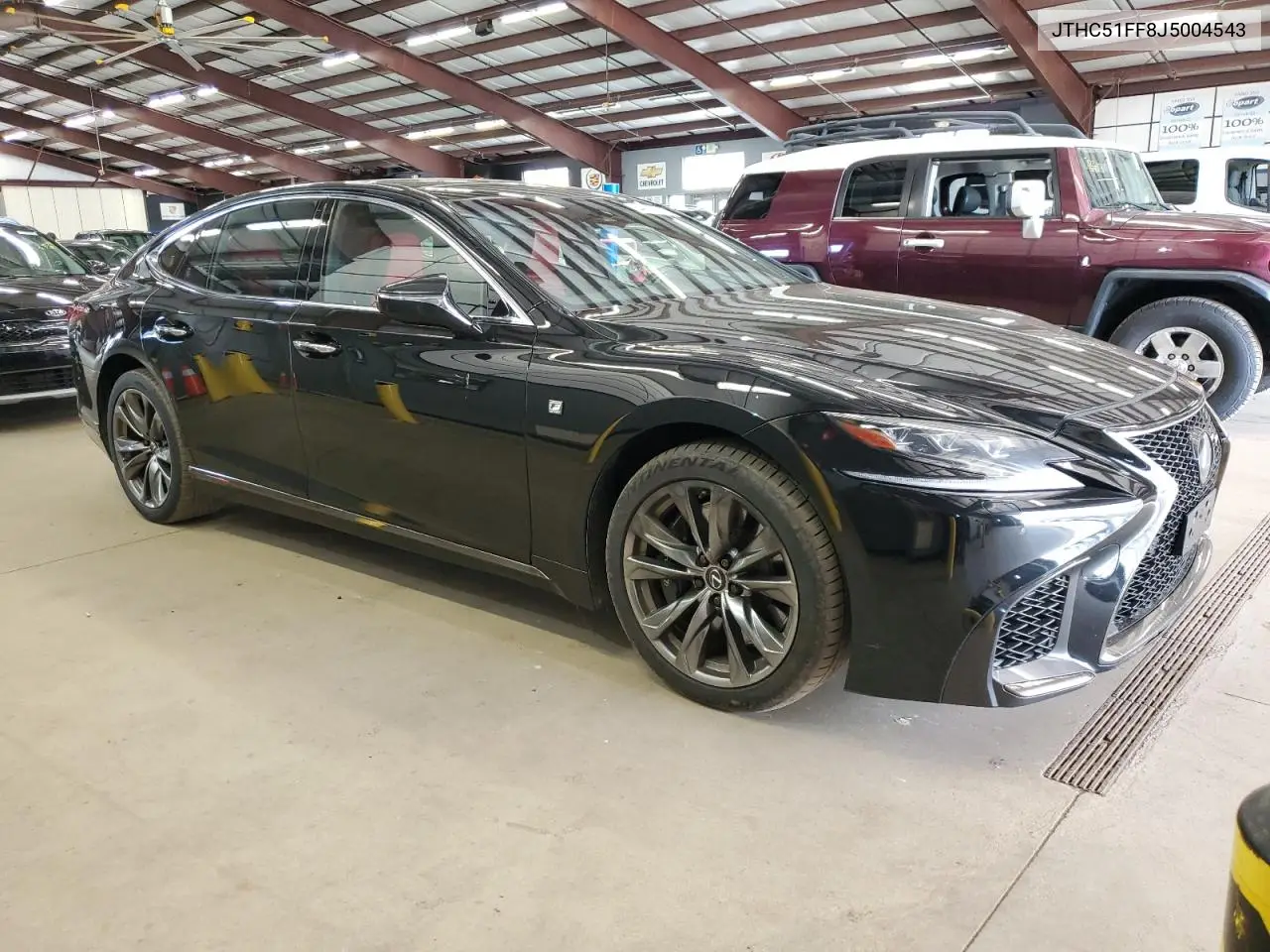 2018 Lexus Ls 500 Base VIN: JTHC51FF8J5004543 Lot: 54412015