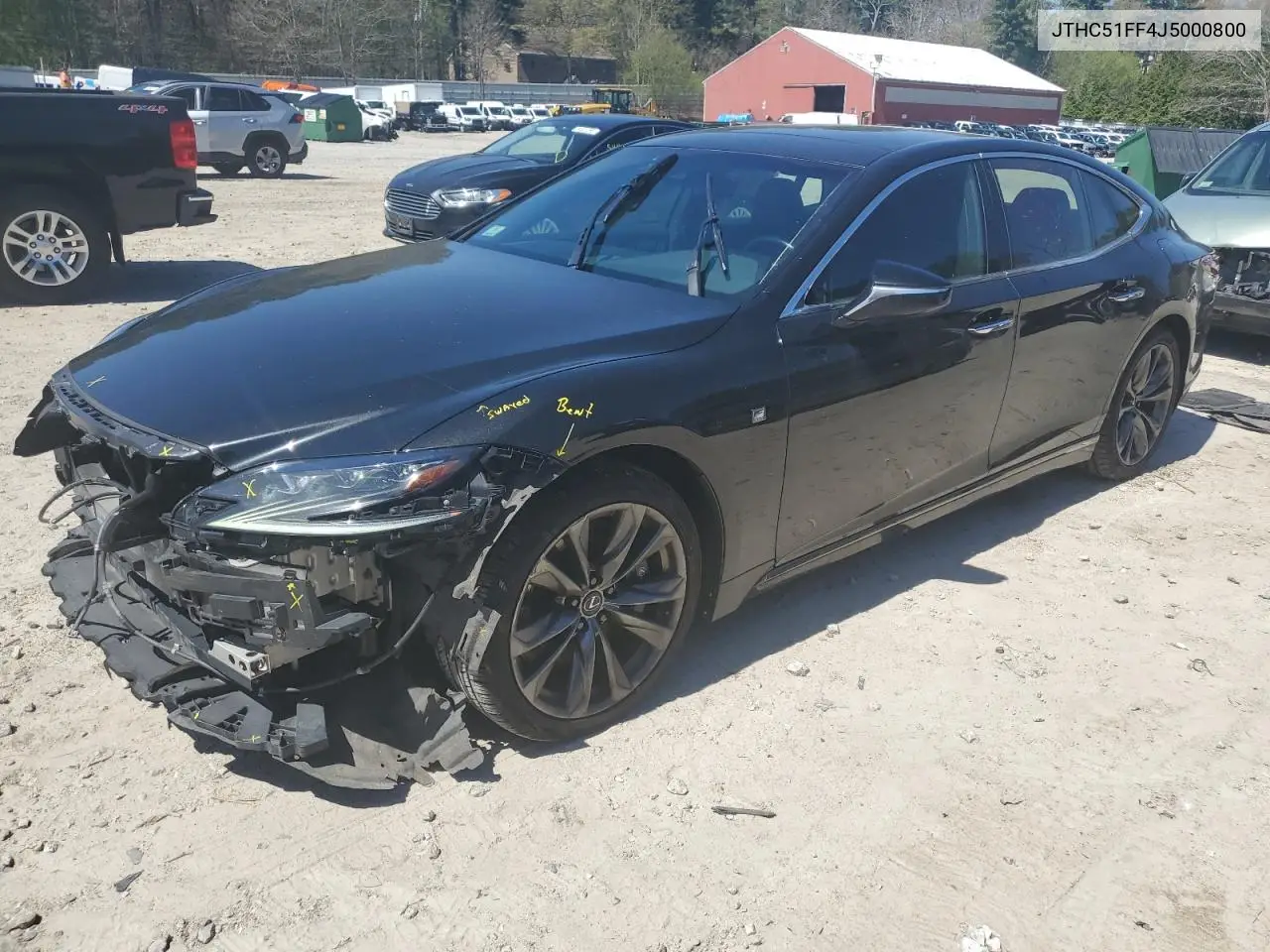 2018 Lexus Ls 500 Base VIN: JTHC51FF4J5000800 Lot: 54574675