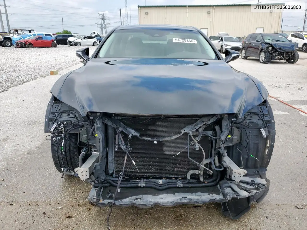 2018 Lexus Ls 500 Base VIN: JTHB51FF3J5006860 Lot: 54728845