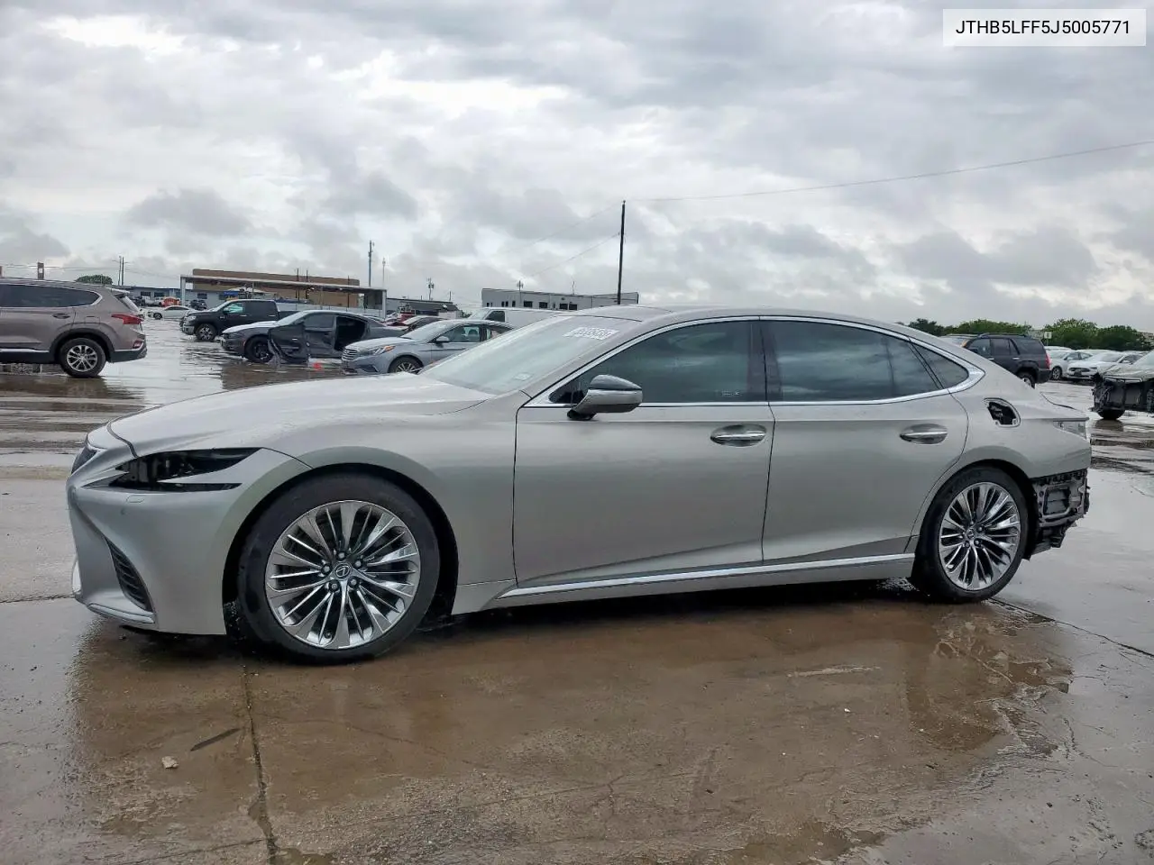 2018 Lexus Ls 500 VIN: JTHB5LFF5J5005771 Lot: 55335435
