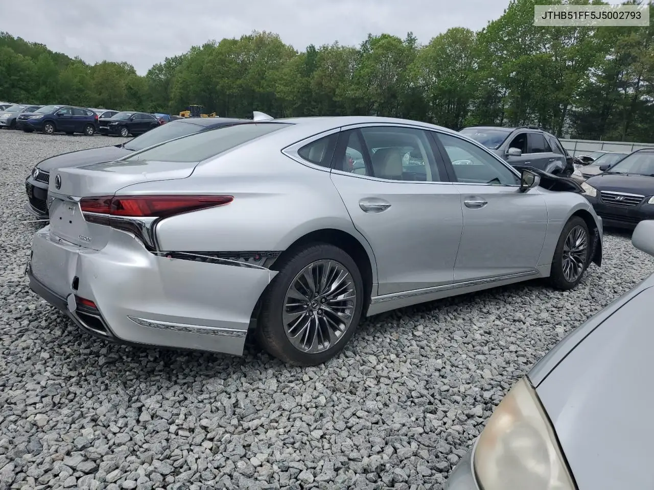 2018 Lexus Ls 500 Base VIN: JTHB51FF5J5002793 Lot: 56060075