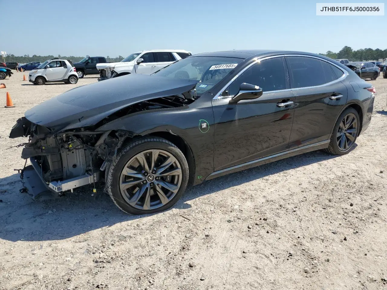 2018 Lexus Ls 500 Base VIN: JTHB51FF6J5000356 Lot: 56917685