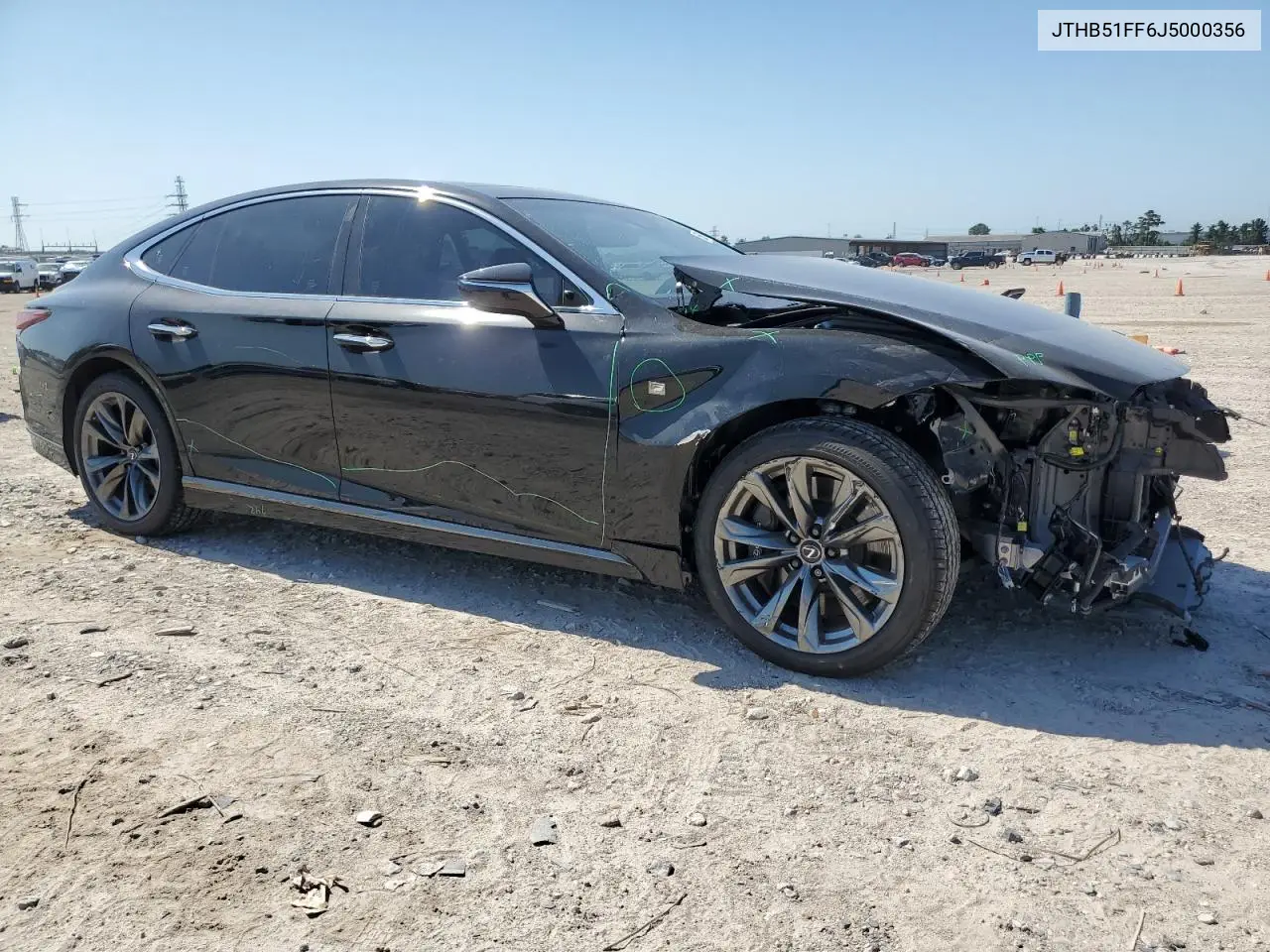 2018 Lexus Ls 500 Base VIN: JTHB51FF6J5000356 Lot: 56917685