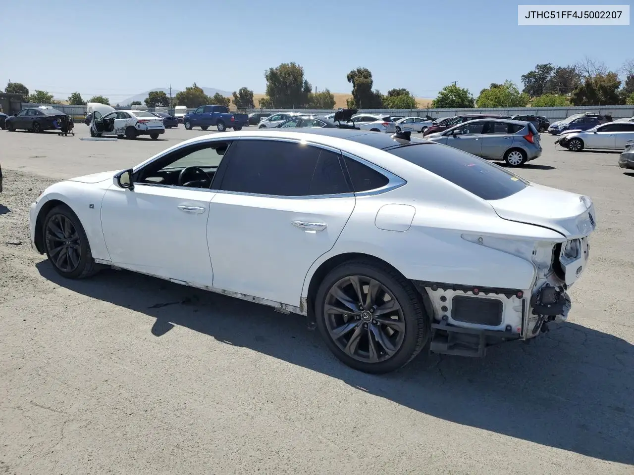2018 Lexus Ls 500 Base VIN: JTHC51FF4J5002207 Lot: 60428915