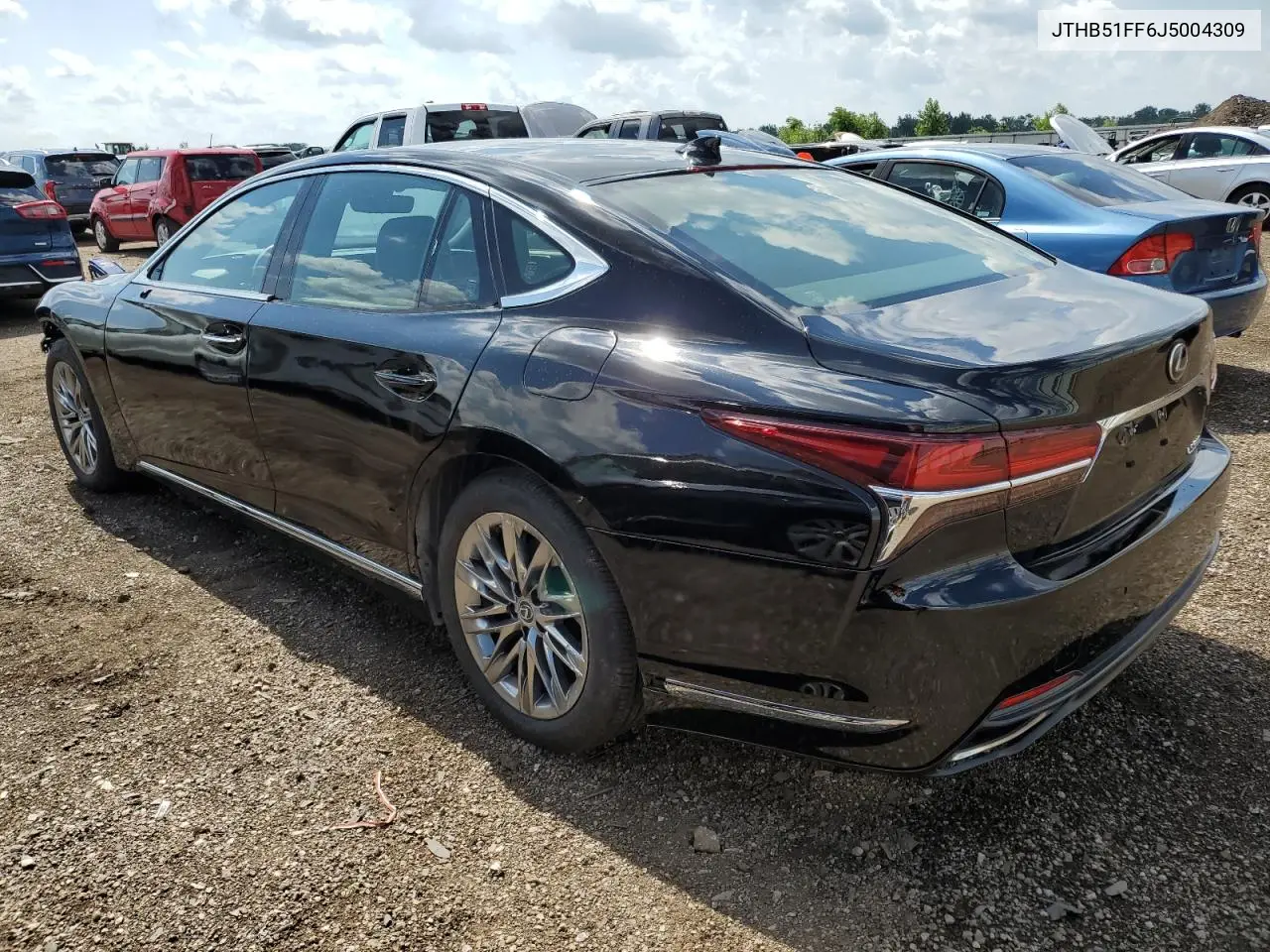 2018 Lexus Ls 500 Base VIN: JTHB51FF6J5004309 Lot: 62560195