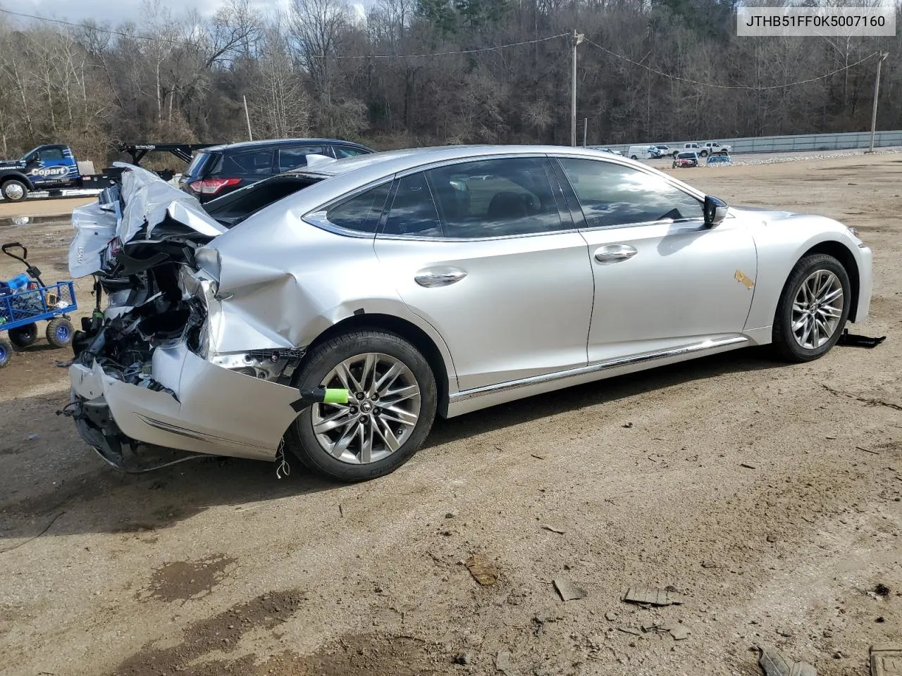 2019 Lexus Ls 500 Base VIN: JTHB51FF0K5007160 Lot: 42349845
