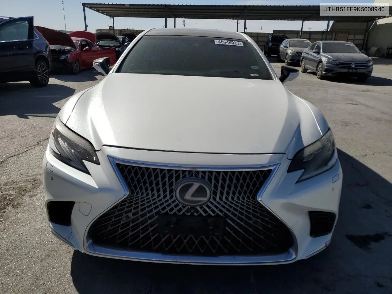 2019 Lexus Ls 500 Base VIN: JTHB51FF9K5008940 Lot: 45648025