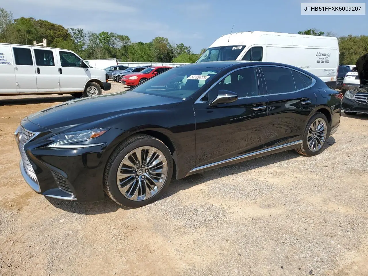 2019 Lexus Ls 500 Base VIN: JTHB51FFXK5009207 Lot: 50726735