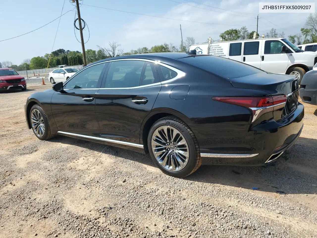 2019 Lexus Ls 500 Base VIN: JTHB51FFXK5009207 Lot: 50726735