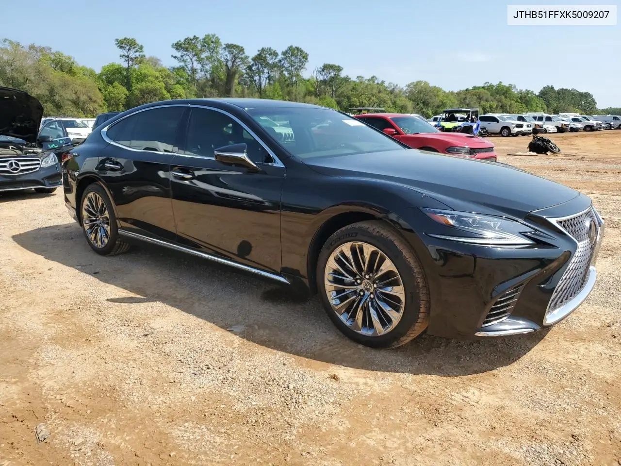 2019 Lexus Ls 500 Base VIN: JTHB51FFXK5009207 Lot: 50726735
