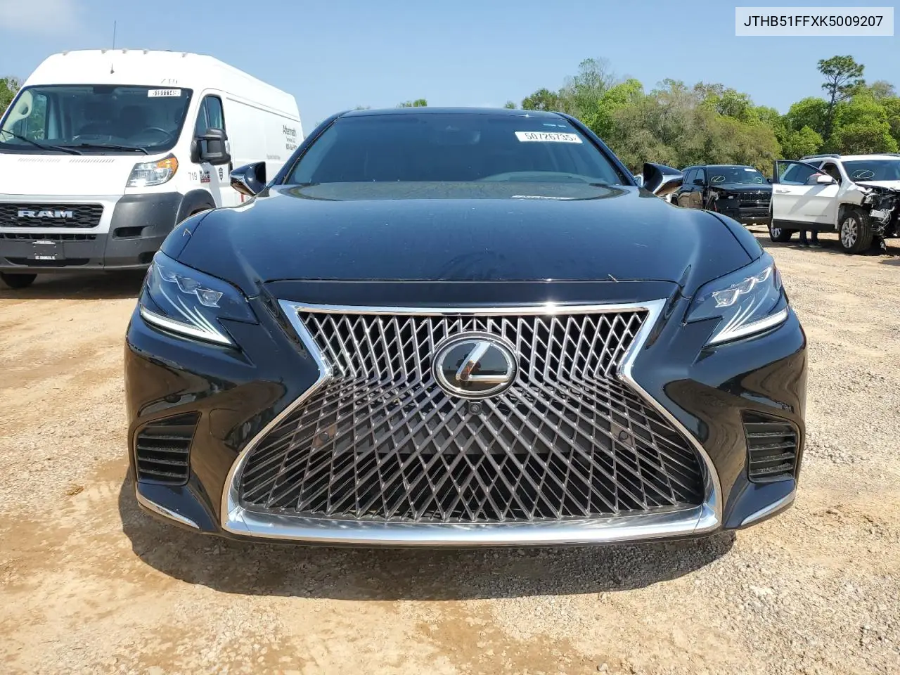 2019 Lexus Ls 500 Base VIN: JTHB51FFXK5009207 Lot: 50726735
