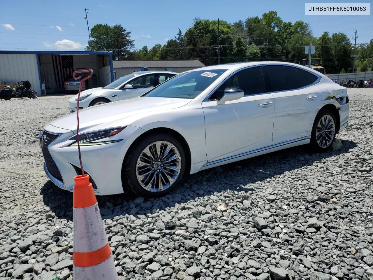 2019 Lexus Ls 500 Base VIN: JTHB51FF6K5010063 Lot: 55590395