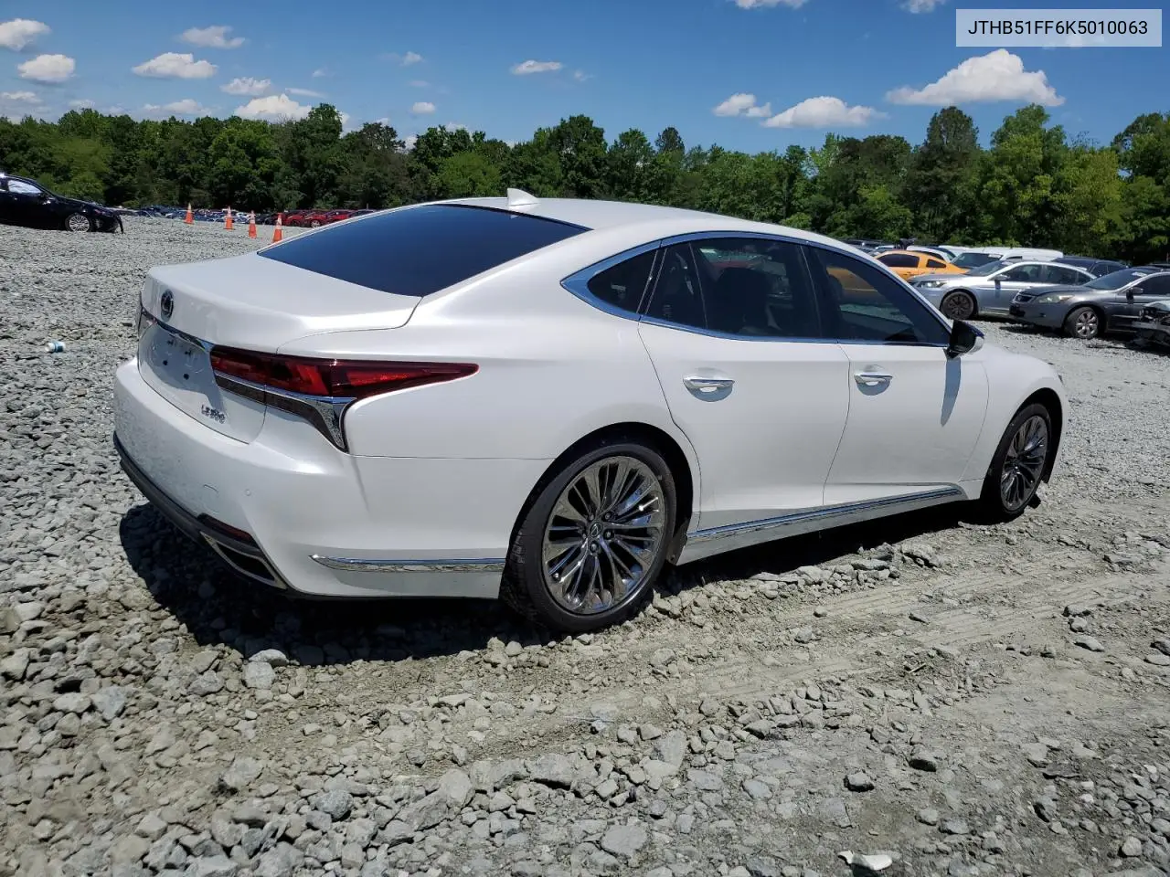 2019 Lexus Ls 500 Base VIN: JTHB51FF6K5010063 Lot: 55590395