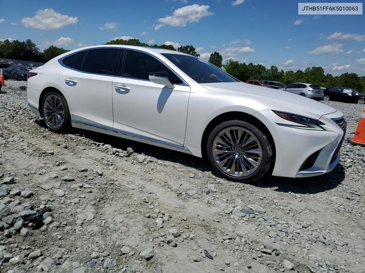 2019 Lexus Ls 500 Base VIN: JTHB51FF6K5010063 Lot: 55590395
