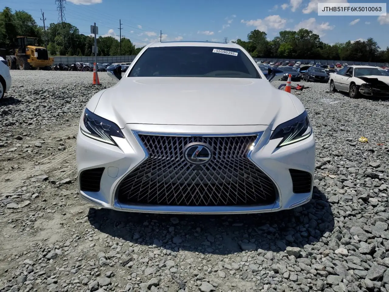 2019 Lexus Ls 500 Base VIN: JTHB51FF6K5010063 Lot: 55590395