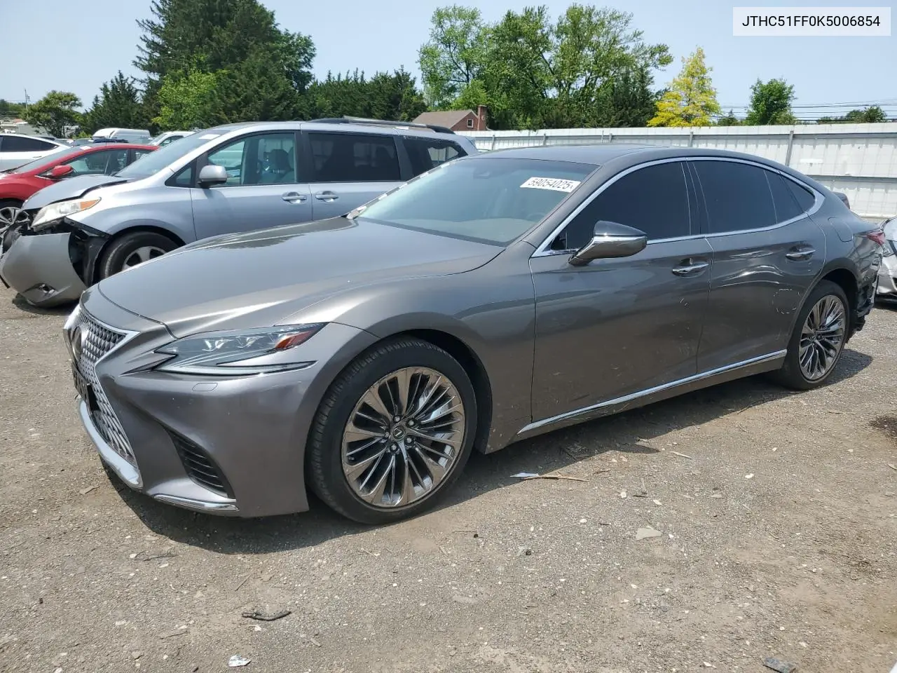 2019 Lexus Ls 500 Base VIN: JTHC51FF0K5006854 Lot: 59054025