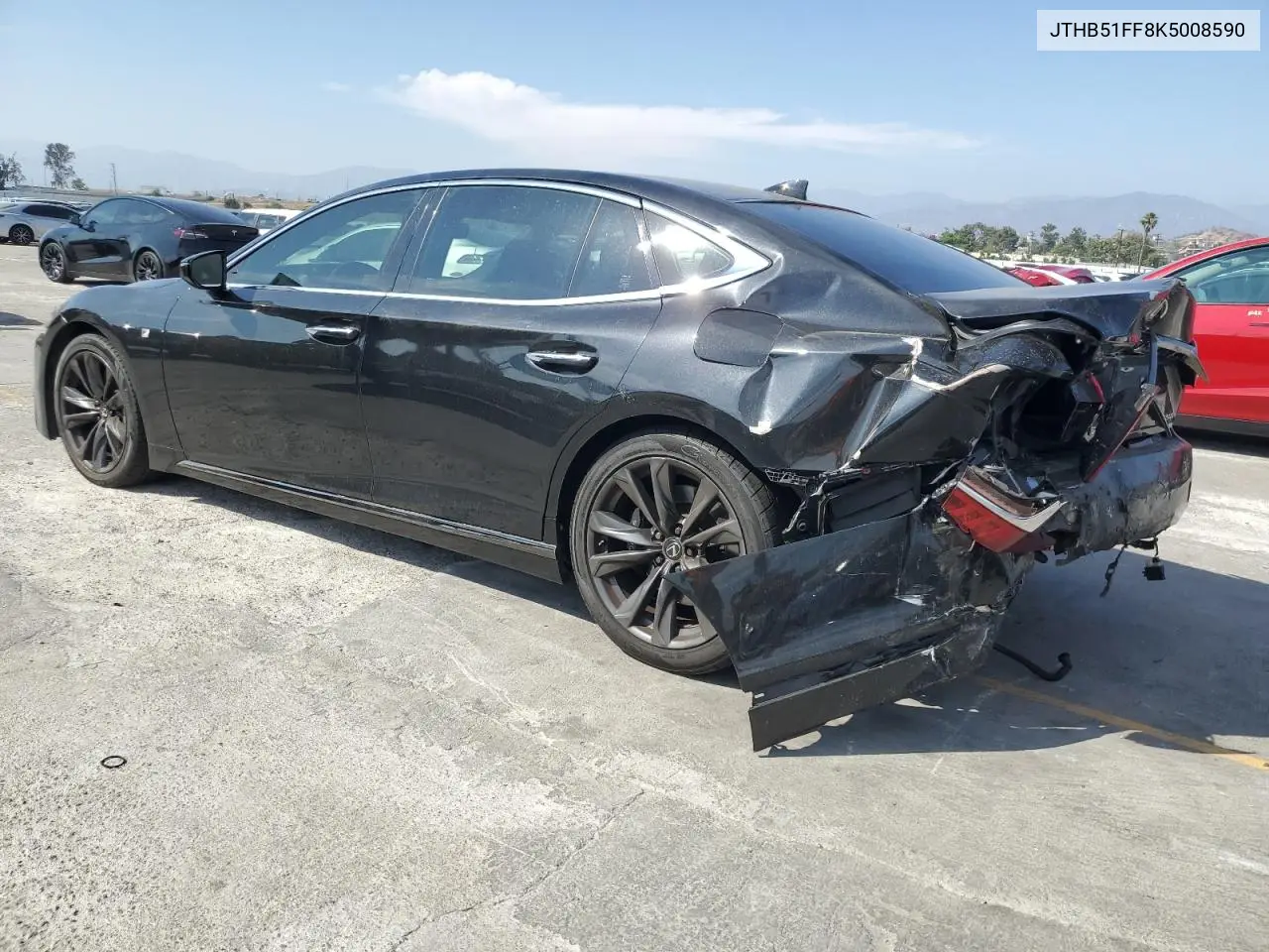 2019 Lexus Ls 500 Base VIN: JTHB51FF8K5008590 Lot: 60694435