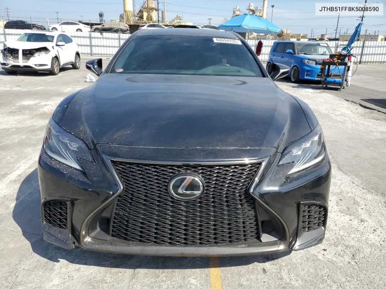 2019 Lexus Ls 500 Base VIN: JTHB51FF8K5008590 Lot: 60694435