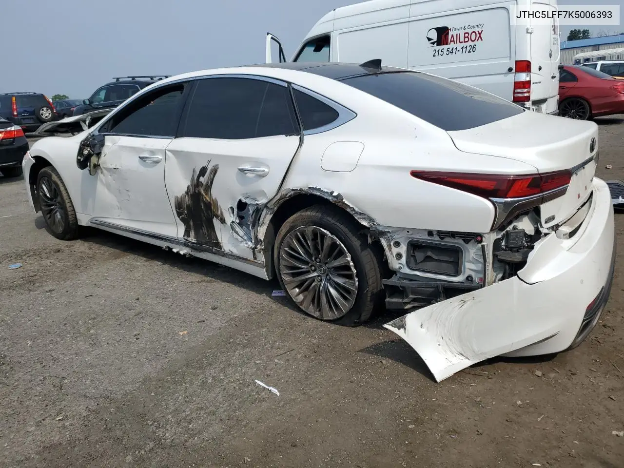 2019 Lexus Ls 500 VIN: JTHC5LFF7K5006393 Lot: 61011235