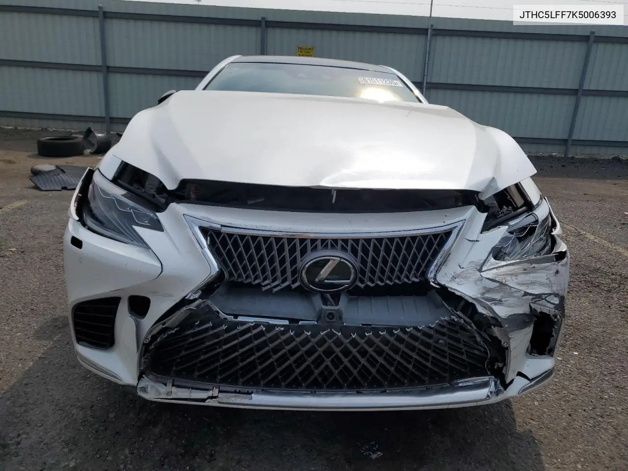 2019 Lexus Ls 500 VIN: JTHC5LFF7K5006393 Lot: 61011235