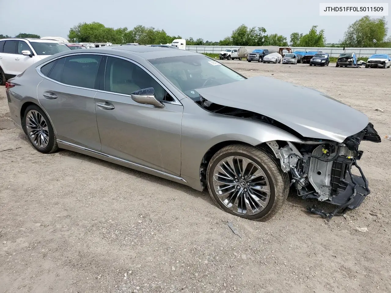 2020 Lexus Ls 500 Base VIN: JTHD51FF0L5011509 Lot: 56854095