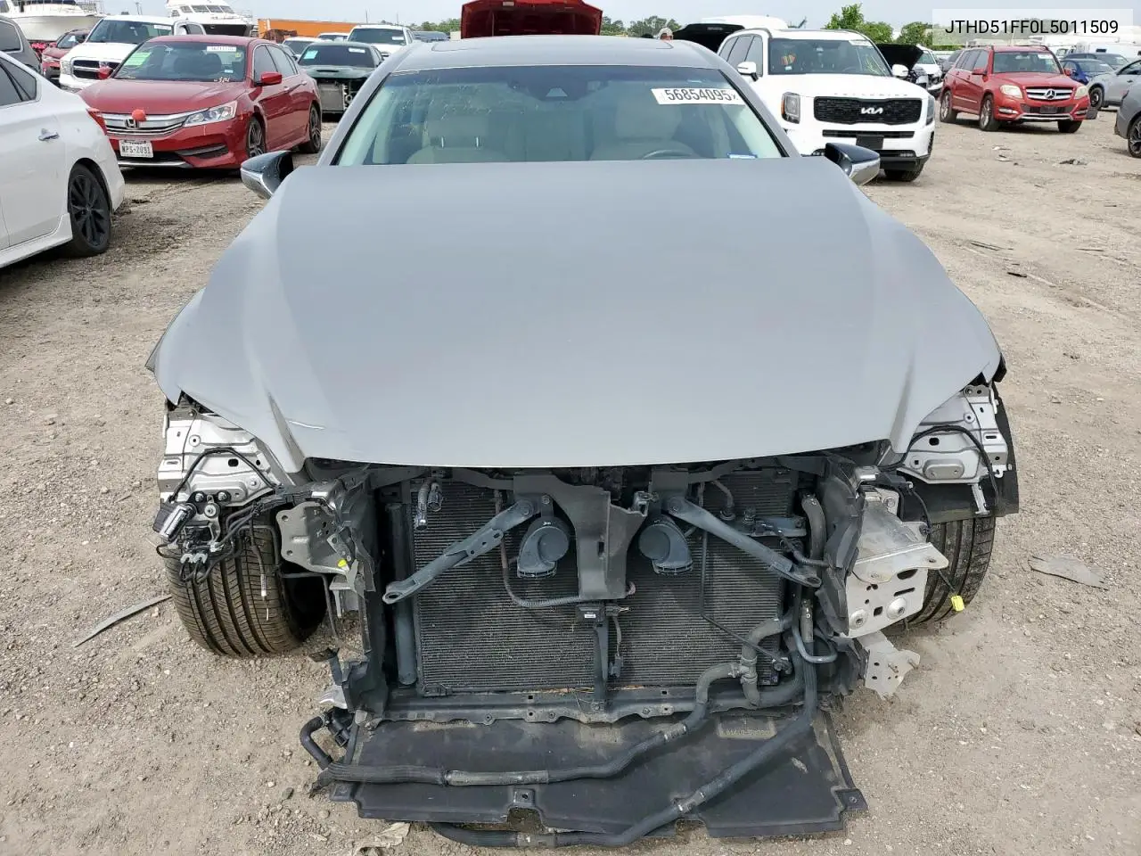 2020 Lexus Ls 500 Base VIN: JTHD51FF0L5011509 Lot: 56854095