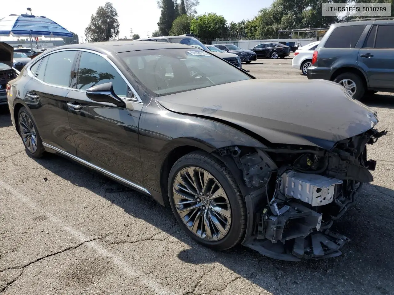 2020 Lexus Ls 500 Base VIN: JTHD51FF5L5010789 Lot: 58994115