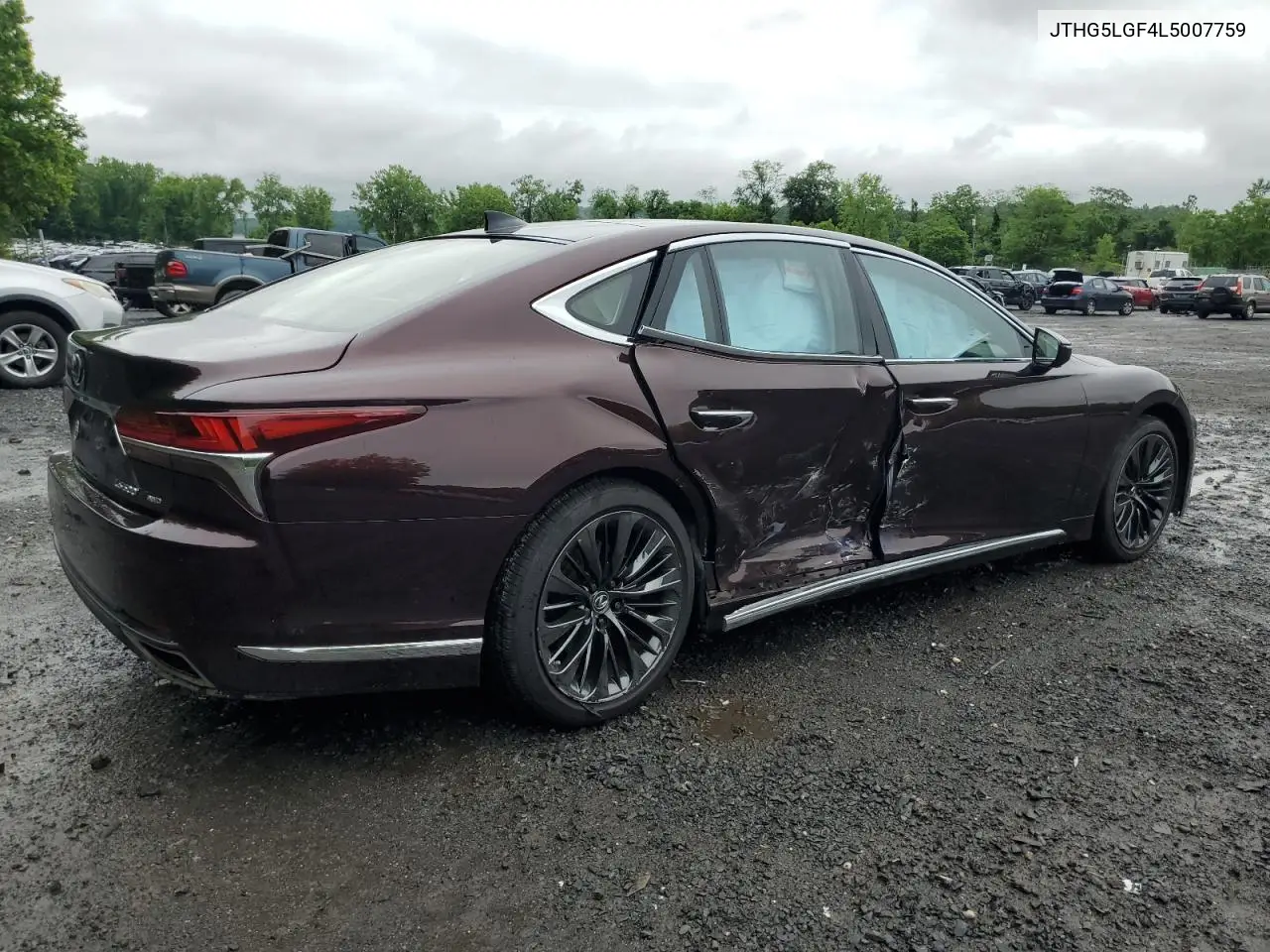 2020 Lexus Ls 500 Base VIN: JTHG5LGF4L5007759 Lot: 60330885