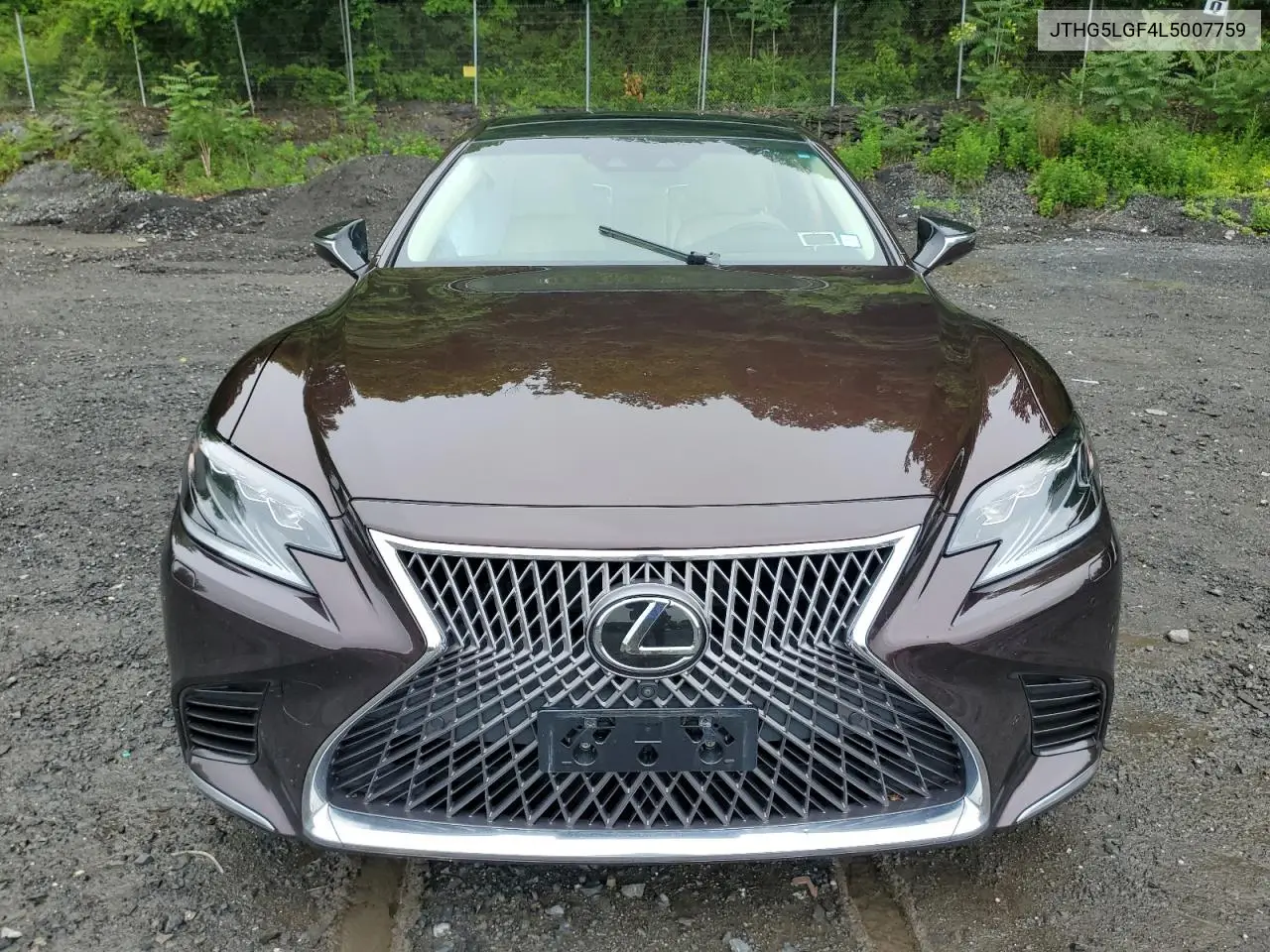 2020 Lexus Ls 500 Base VIN: JTHG5LGF4L5007759 Lot: 60330885