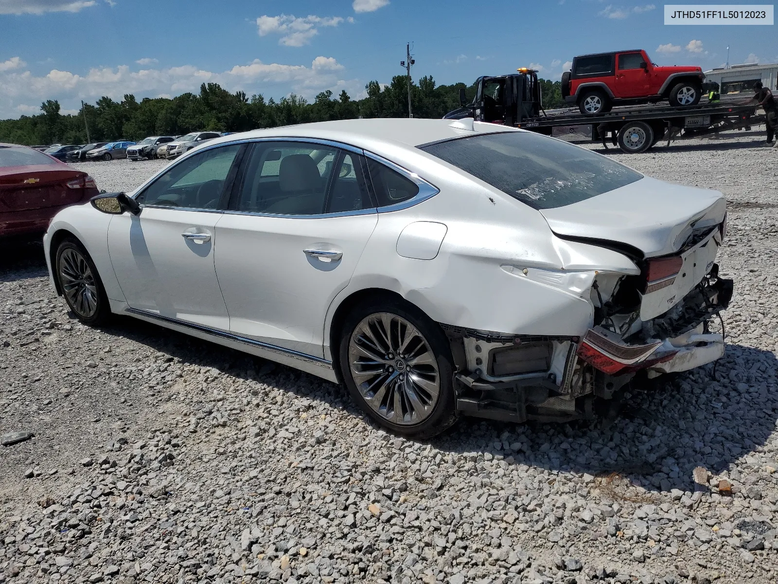 2020 Lexus Ls 500 Base VIN: JTHD51FF1L5012023 Lot: 61991634