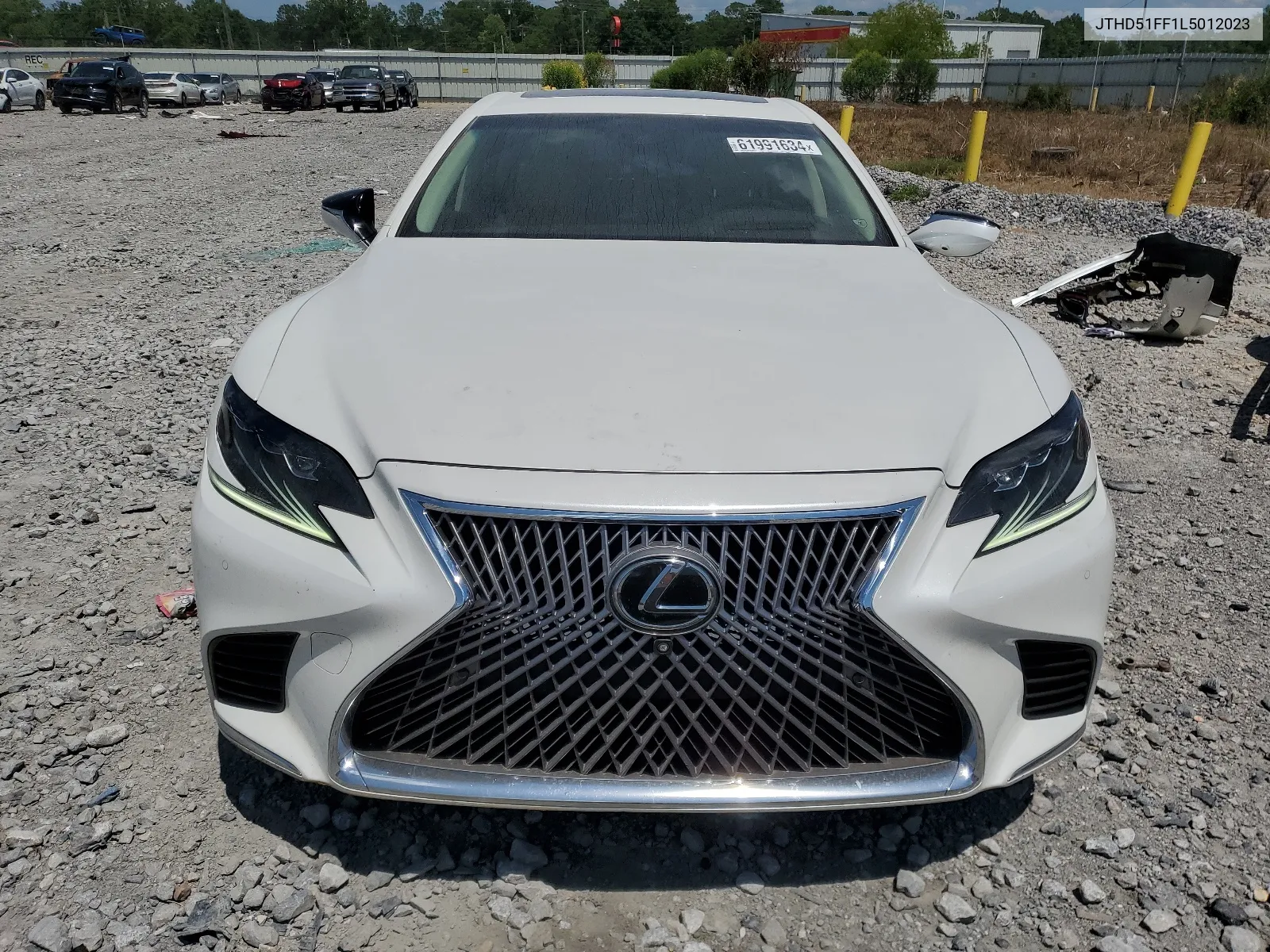 2020 Lexus Ls 500 Base VIN: JTHD51FF1L5012023 Lot: 61991634