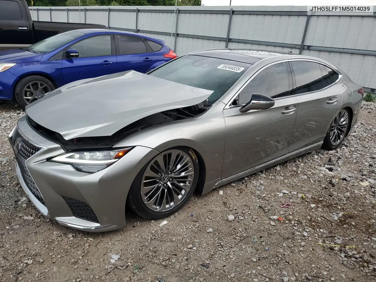 2021 Lexus Ls 500 VIN: JTHG5LFF1M5014039 Lot: 59346835
