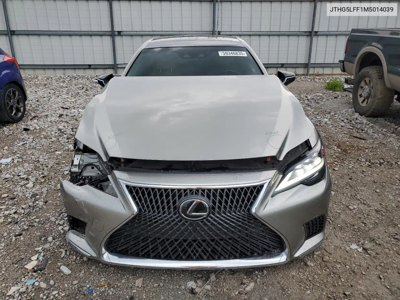 2021 Lexus Ls 500 VIN: JTHG5LFF1M5014039 Lot: 59346835