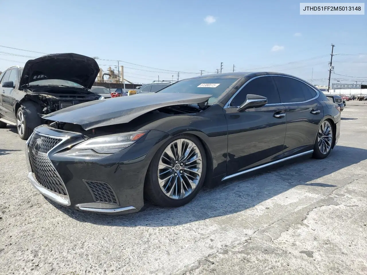 2021 Lexus Ls 500 Base VIN: JTHD51FF2M5013148 Lot: 61388515