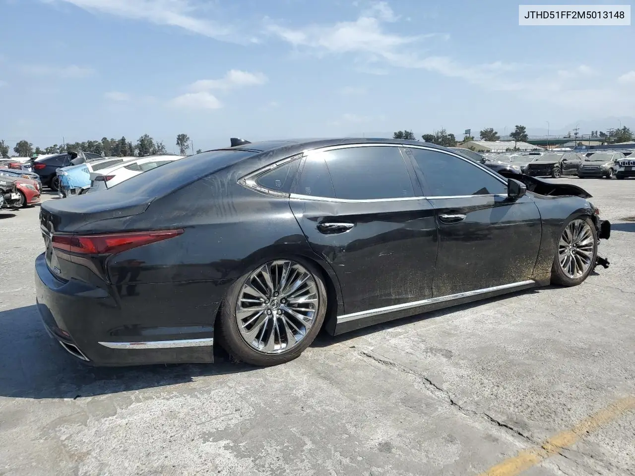 2021 Lexus Ls 500 Base VIN: JTHD51FF2M5013148 Lot: 61388515