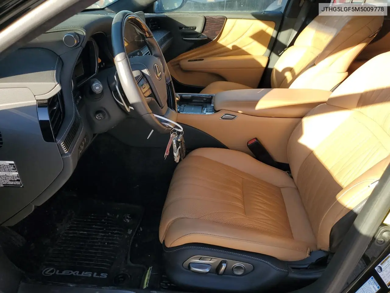 2021 Lexus Ls 500 VIN: JTHG5LGF5M5009778 Lot: 80269844