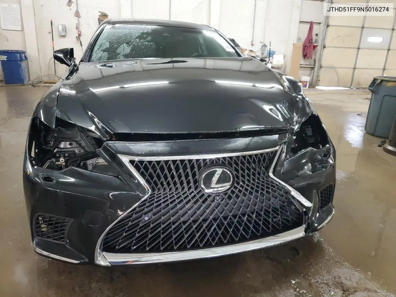 2022 Lexus Ls 500 Base VIN: JTHD51FF9N5016274 Lot: 48981195