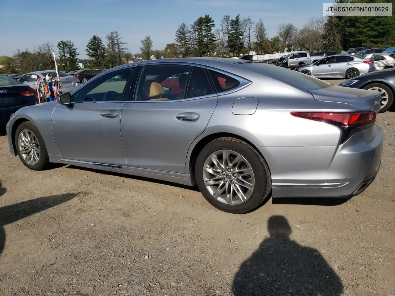 2022 Lexus Ls 500 Base VIN: JTHD51GF3N5010629 Lot: 53606685