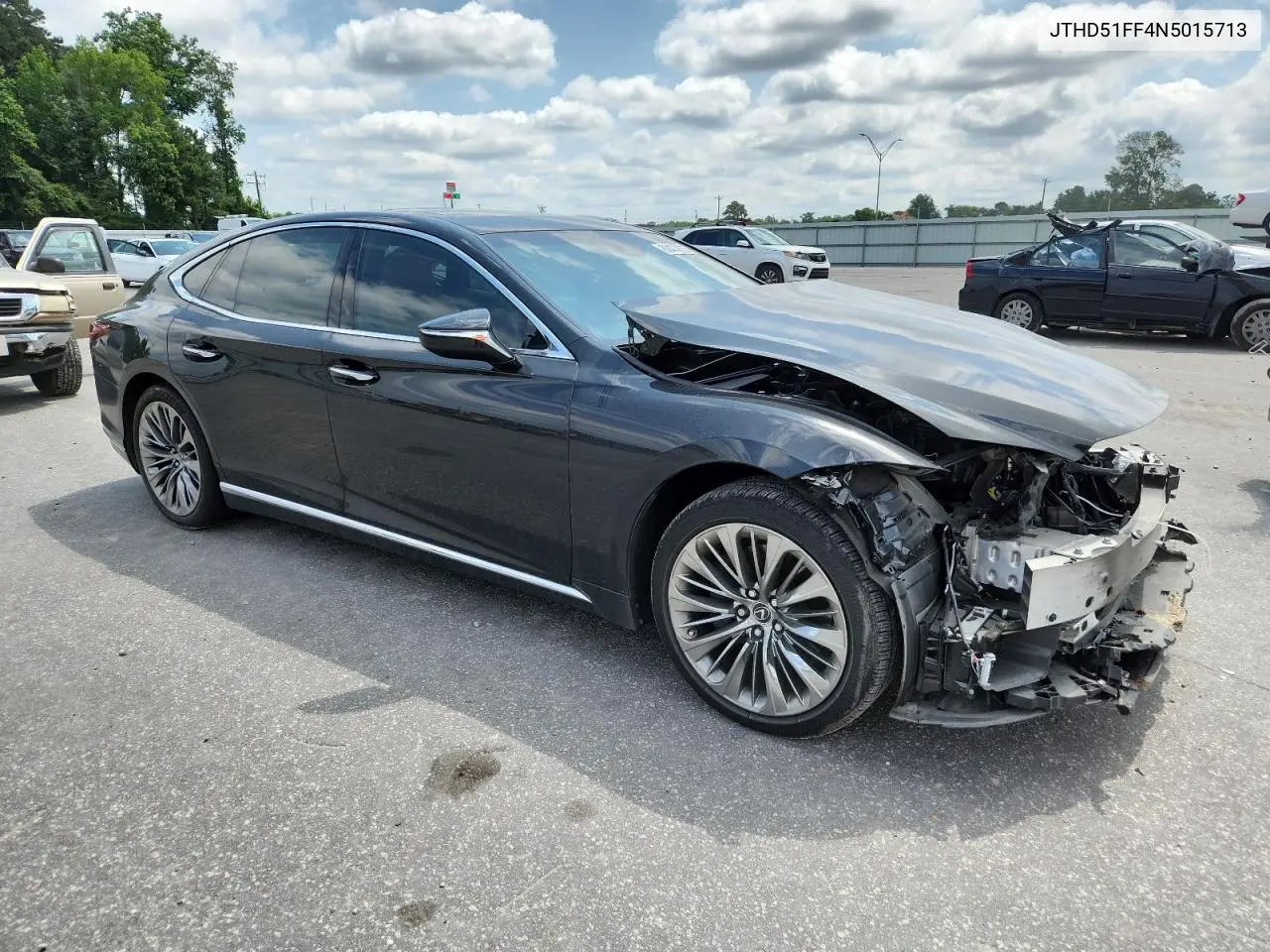 2022 Lexus Ls 500 Base VIN: JTHD51FF4N5015713 Lot: 60473855