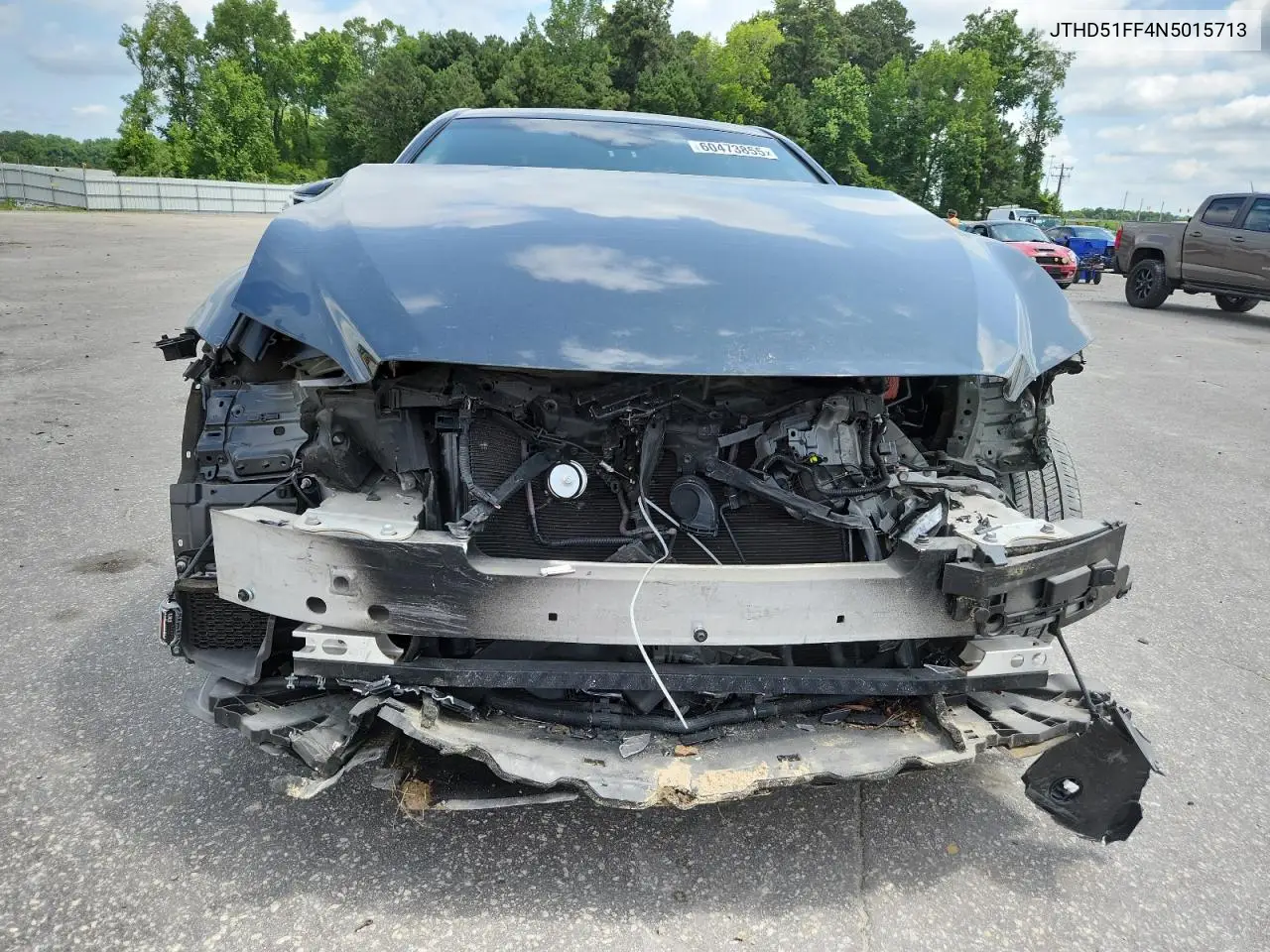 2022 Lexus Ls 500 Base VIN: JTHD51FF4N5015713 Lot: 60473855
