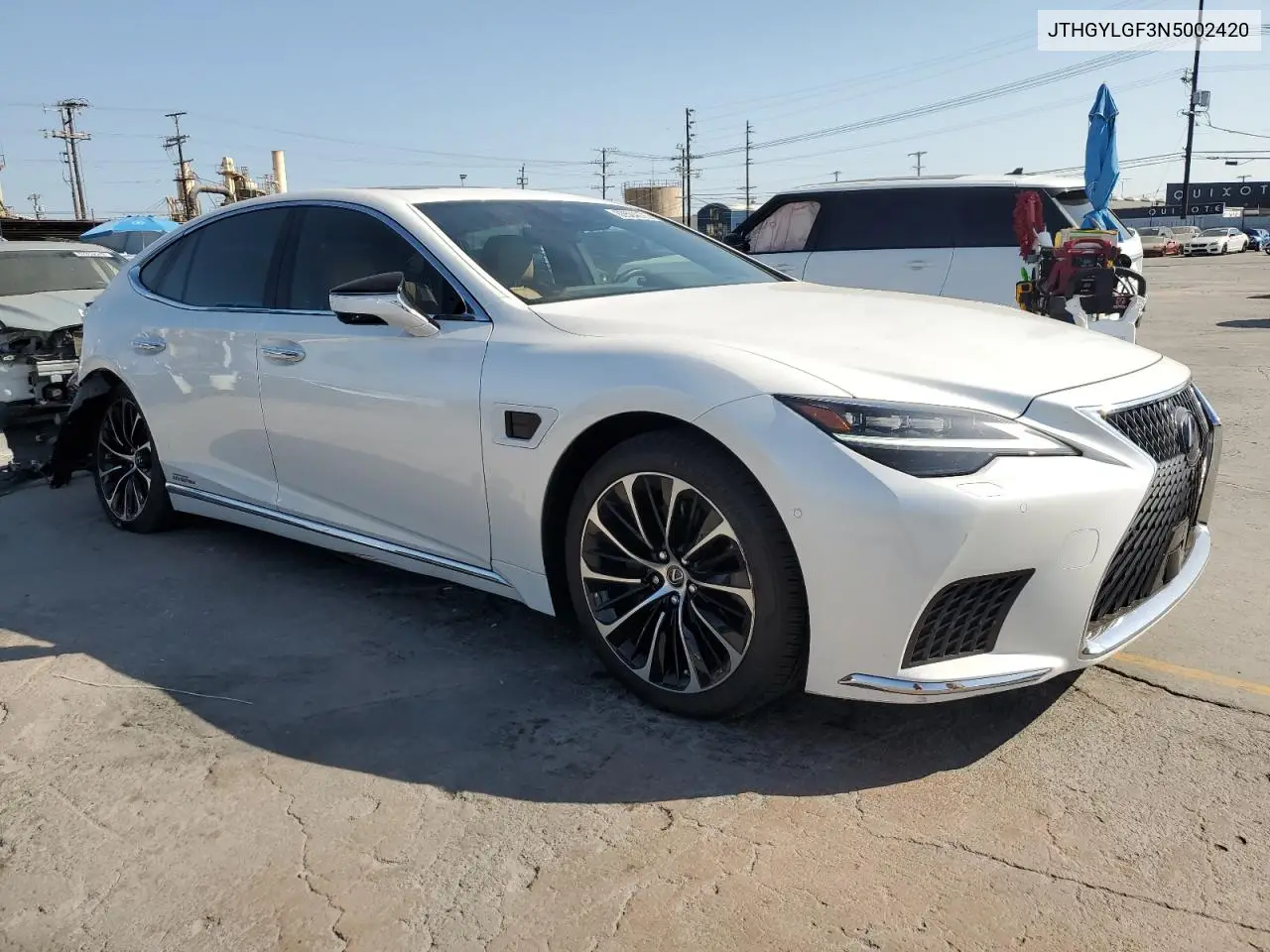 2022 Lexus Ls 500H VIN: JTHGYLGF3N5002420 Lot: 62604075