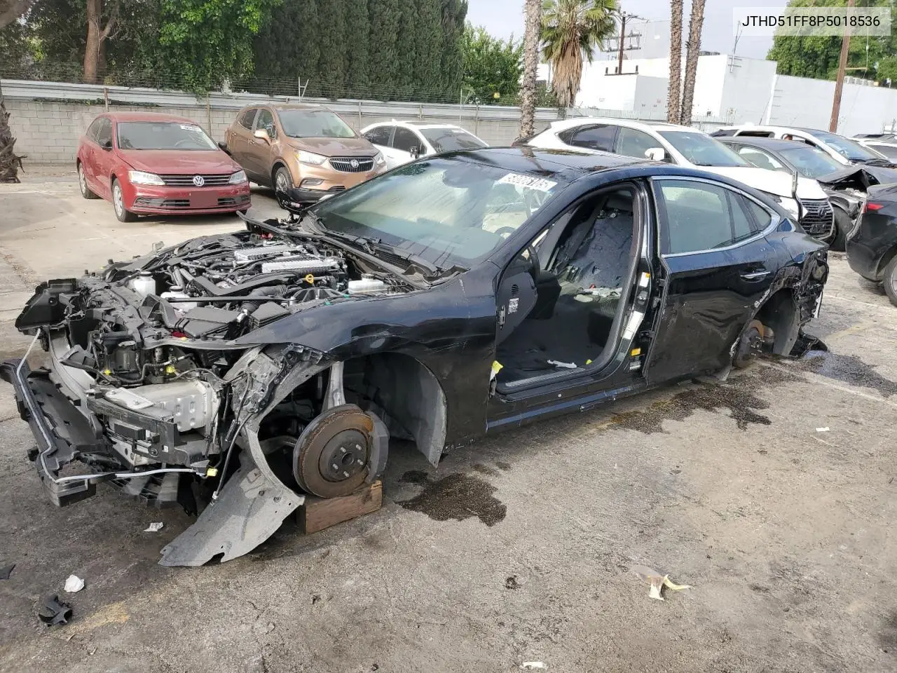2023 Lexus Ls 500 Base VIN: JTHD51FF8P5018536 Lot: 58006105