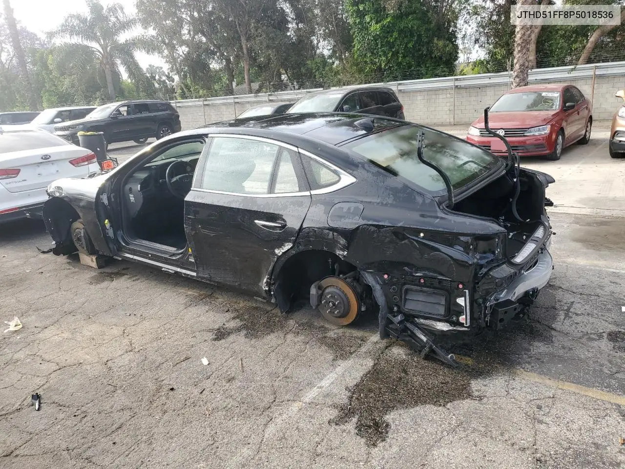 2023 Lexus Ls 500 Base VIN: JTHD51FF8P5018536 Lot: 58006105