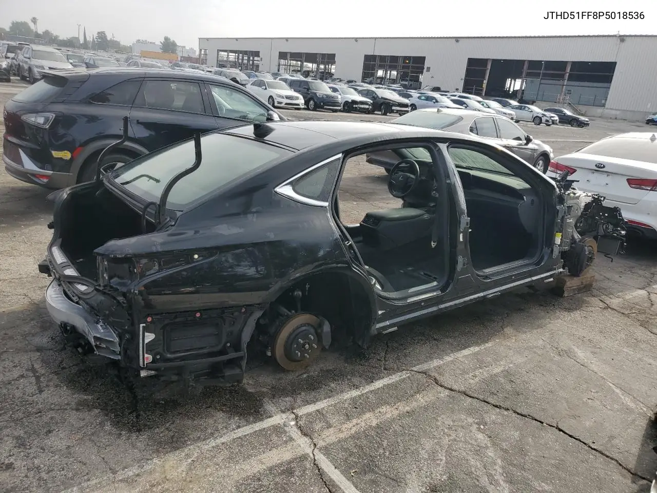 2023 Lexus Ls 500 Base VIN: JTHD51FF8P5018536 Lot: 58006105