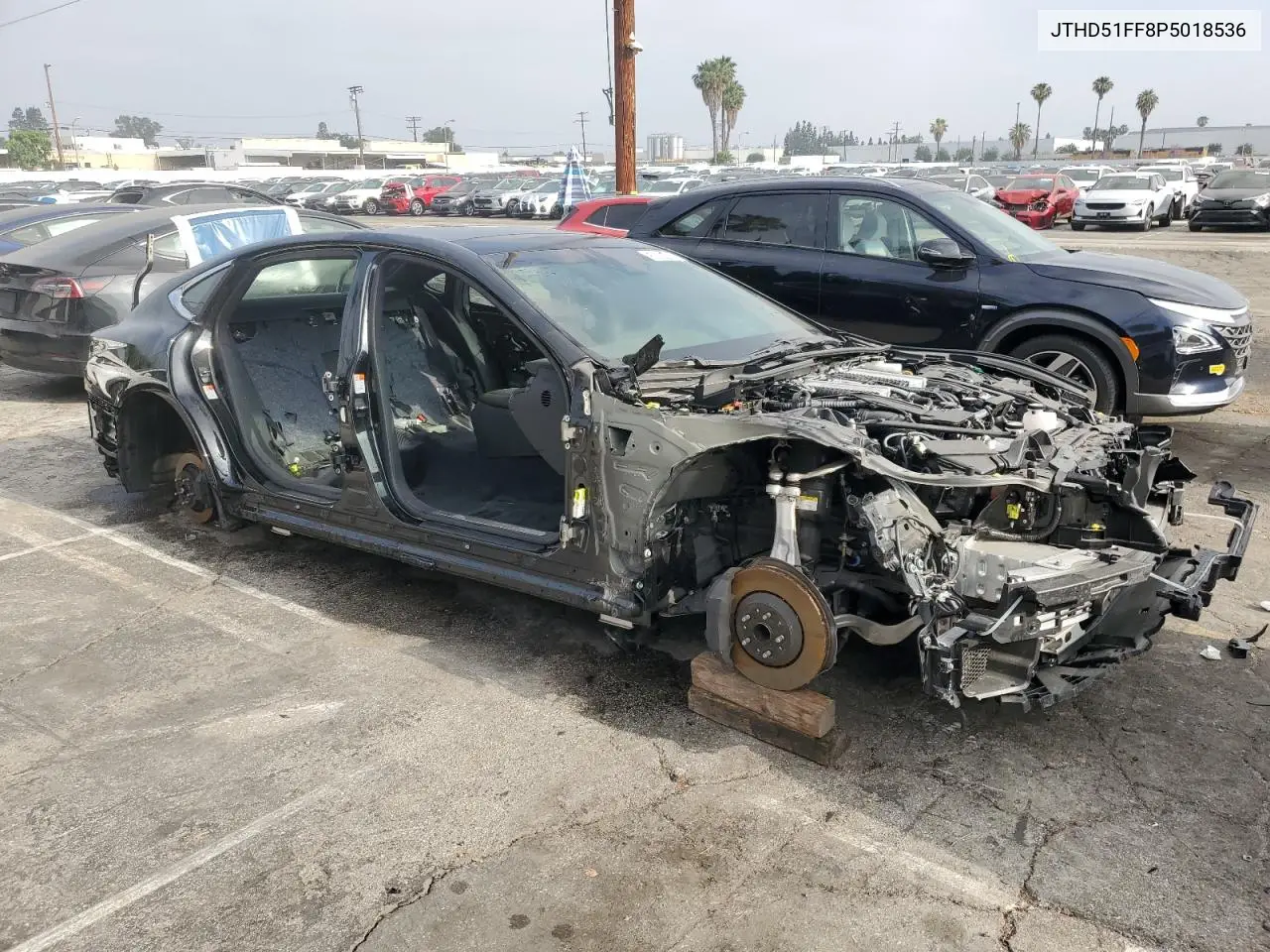 2023 Lexus Ls 500 Base VIN: JTHD51FF8P5018536 Lot: 58006105