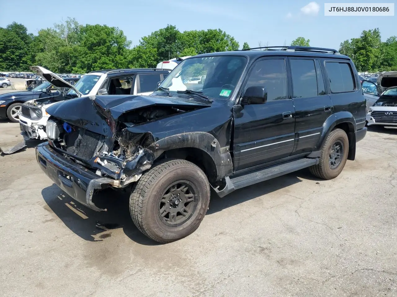 1997 Lexus Lx 450 VIN: JT6HJ88J0V0180686 Lot: 61916635