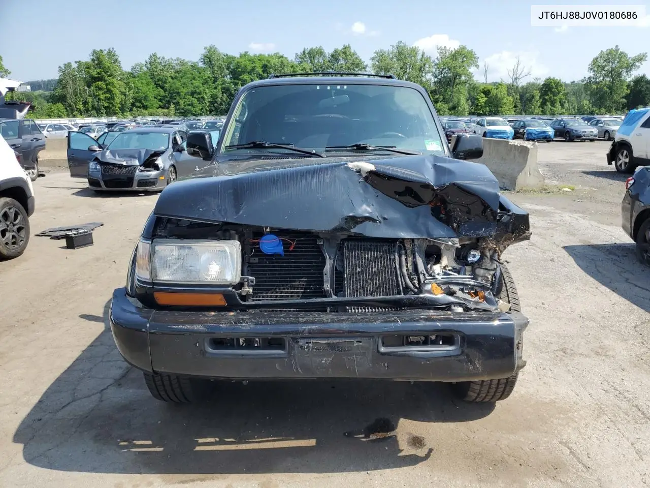 1997 Lexus Lx 450 VIN: JT6HJ88J0V0180686 Lot: 61916635